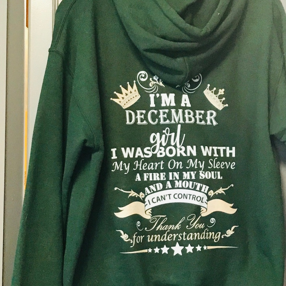 December hoodie